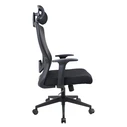 Καρέκλα Γραφείου Powertech PT-1390 με μπράτσα και ανάκλιση, ρυθμιζόμενο ύψος, Μαύρη