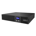 UPS Powertech Line Interactive Pt-1409 για Rack 2U, με Οθόνη, 3000Va/2100W, 8X Ac Output