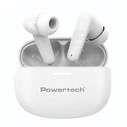 Bluetooth Handsfree Powertech Pt-1432, True Wireless, 35/300mAh, Λευκά