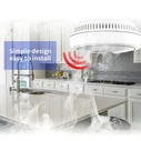 Ασύρματος Ανιχνευτής Καπνού Powertech Pt-1464 για Συναγερμούς, Wi-Fi, Tuya