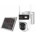 POWERTECH smart ηλιακή κάμερα PT-1547 dual lens 4MP 4G PTZ SD IP65