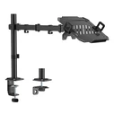 Powertech Βάση Γραφείου Οθόνης έως 32" με Βραχίονα (PT-1570)
