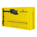 Powertech Βάση Γραφείου Οθόνης έως 32" με Βραχίονα (PT-1570)