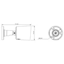 POWERTECH Hybrid CCTV Camera PT-1583 with Microphone & Full Color Function, 5MP, 2.8mm, IP67