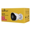 POWERTECH υβριδική κάμερα CCTV PT-1588 με μικρόφωνο & υπέρυθρα, 5MP, 2.8mm, IP66