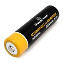 POWERTECH rechargeable Li-ion battery INR18650 PT-1614, 2200mAh, 3.7V, button top, 1pc