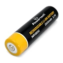 POWERTECH rechargeable Li-ion INR18650 PT-1615 battery, 3500mAh, 3.7V, button top, 1pc