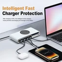 Powertech Βάση Φόρτισης με 2 Θύρες USB-A και 2 Θύρες USB-C 72W Power Delivery / Quick Charge 3.0 σε Λευκό χρώμα (PT-1624)