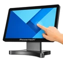 POWERTECH Touchscreen Monitor PT-1631 17.3 inches LCD 1920x1080 HDMI/VGA Black