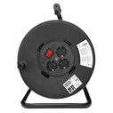 Μπαλαντέζα Powertech με βάση PT-917, 3x schuko, 16A, 50m, μαύρη