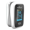 Παλμικό οξύμετρο δακτύλου Powertech PT-922, OLED οθόνη, λευκό