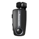 Bluetooth Handsfree Powertech Klipp 2 PT-998, multipoint, BT V5.1, γκρι