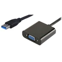 Αντάπτορας USB Powertech 3.0 σε VGA PTH-021, Full HD, μαύρο