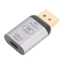 Αντάπτορας USB Powertech Type-C σε DisplayPort PTH-096, 4K/60Hz, γκρι