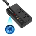 Inverter Αυτοκινήτου Powertech Ptl-023, 200W, 12V Dc σε 220V Ac, με USB-C/3X Usb