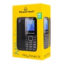 POWERTECH Milly Small III Mobile Phone 1.77", Dual SIM, with Camera, Black