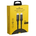 Καλώδιo Τροφοδοσίας Powertech Type-C PTR-0140, PD 240W 5A, copper, 1m, μαύρο