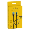 Καλώδιο Δικτύου Powertech PTR-0143 Cat 6a U/UTP, copper, slim, 2m, μαύρο