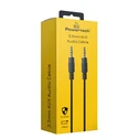 Καλώδιο Ήχου Powertech 3.5mm PTR-0145, AUX, CCS, 1.5m, μαύρο