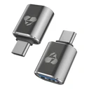 Αντάπτορας USB-C Powertech σε USB 3.0 PTR-0148, 10 Gbps, 60W, Γκρι