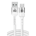 Καλώδιο USB Powertech USB-C σε USB Ptr-0160, 60W, 480Mbps, 1M, Λευκό