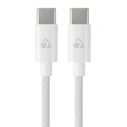 Καλώδιο USB-C Powertech PTR-0183, 60W, 480Mbps, 1M, Λευκό