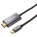 POWERTECH καλώδιο USB-C σε HDMI (αρσενικό-αρσενικό) 1m PTR-0209