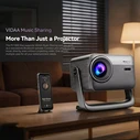 Blackview PV1000 Max Mini Projector - Full HD 1080p, 1000 ANSI Lumens, VIDAA OS (PV1000MAX)