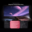 Blackview PV1000 Max Mini Projector - Full HD 1080p, 1000 ANSI Lumens, VIDAA OS (PV1000MAX)