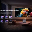 Blackview PV1000 Max Mini Projector - Full HD 1080p, 1000 ANSI Lumens, VIDAA OS (PV1000MAX)