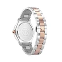 Philipp Plein Men's Analog Quartz Watch 44mm Pink Stainless Steel Bracelet Black Dial PWUFA0725