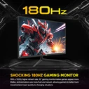 ARMAGGEDDON PIXXEL+ PXP-32PRO-B 31.5" IPS HDR QHD 180Hz Gaming Οθόνη