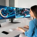 ARMAGGEDDON PXP-49PRO-B 49" DQHD 5K Curved Monitor 165Hz G-SYNC Type-C 65W Μαύρο