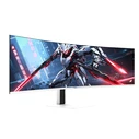 Armaggeddon PXP-49PRO-W Εξαιρετικά Ευρεία Καμπύλη Οθόνη 49" 5120x1440 165Hz Λευκή