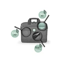 Τσάντα Laptop Port Designs Yosemite Eco TL 39.6 cm (15.6") BriefGrey