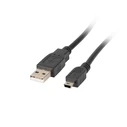 Καλώδιo USB Lanberg 2.0 MINI AM-BM5P 1.8M, BLACK CA-USBK-10CC-0018-BK