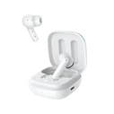 Bluetooth Handsfree Qcy T13 ANC White - TWS 10mm Dynamic Driver, 4-mic 28dB ANC