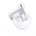 Blueooth Handsfree Qcy AilyBuds Pro Semi-Ear ANC TWS White 6 mic & A.I. Noise Cancel. Ultra HD Multi-point