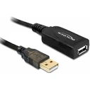 Καλώδιo USB DeLOCK 15m 2.0 Black