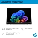 HP OmniBook X Flip 16 Υπολογιστής Φορητός 16 Οθόνη OLED 3K Αφής Intel Core Ultra 7 258V 32GB 1TB Arc 140V Windows 11 Glacier Silver