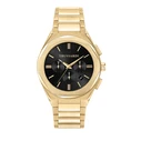 Ανδρικό Ρολόι Trussardi R2453156001 (44mm) Μεταλλικό Μπρασελέ Χρυσό