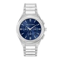 Ανδρικό Ρολόι Trussardi R2453156004 (44mm) Μεταλλικό Μπρασελέ Ασημί