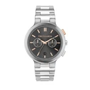 Ανδρικό Ρολόι Trussardi R2453164005 (43mm) Μεταλλικό Μπρασελέ Ασημί