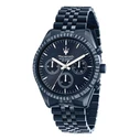 Maserati R8873600011 Men's Quartz Chronograph Watch 43mm Blue Stainless Steel Bracelet