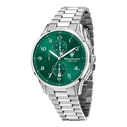 MASERATI Men's Quartz Watch R8873624006 — 42 mm, Green Dial