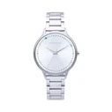 Ανδρικό Ρολόι Radiant Ra595201 (38mm) Μεταλλικό Μπρασελέ Ασημί