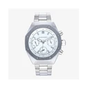 Ανδρικό Ρολόι Radiant Ra628701 (44mm) Μεταλλικό Μπρασελέ Ασημί