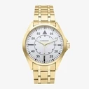 Radiant Men's Analog Watch 44mm Gold Stainless Steel Bracelet RA665202
