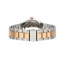 Radiant Men's Analog Quartz Watch 34 mm Two‑Tone Pink/Grey Stainless Steel Bracelet RA674203