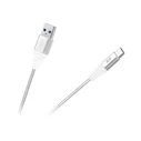 Rebel USB A (male) to USB Type-C (male) cable 1 m — White (RB-6001-100-W)